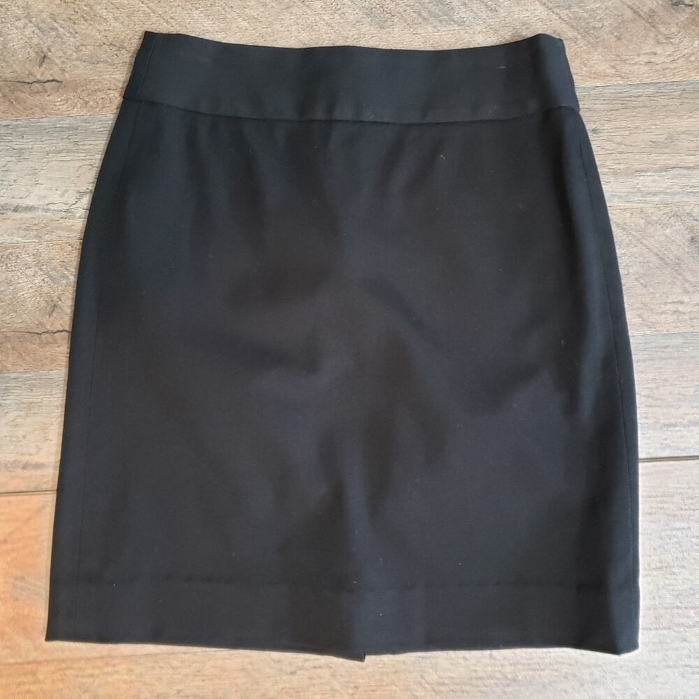 Banana Republic Black Pencil Skirt Tailored Career Office Wear Size‎ 0 Minimal